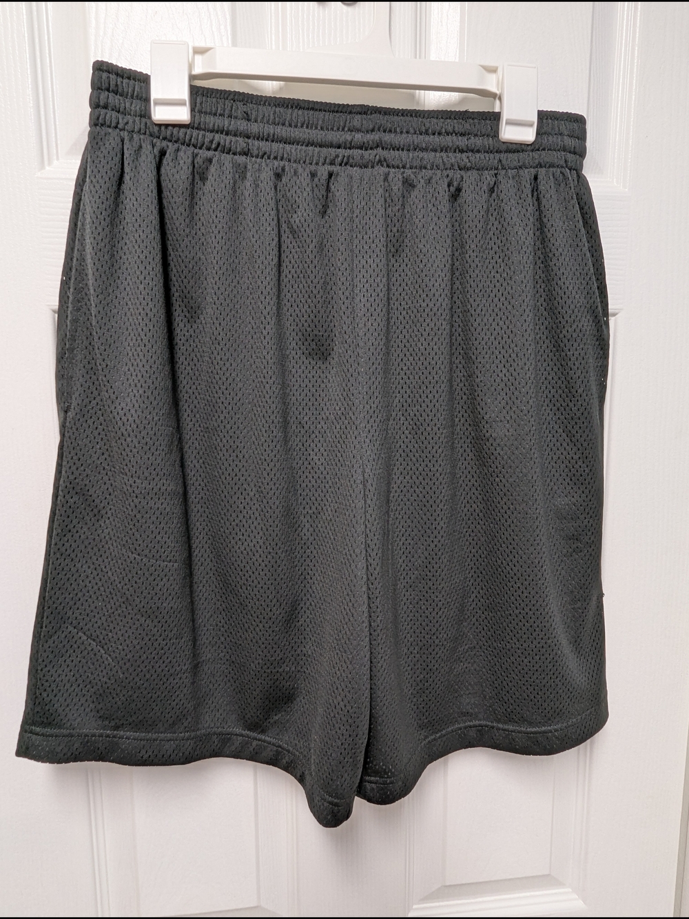 BCG Men's Athletic Mesh Shorts - Charcoal Gray